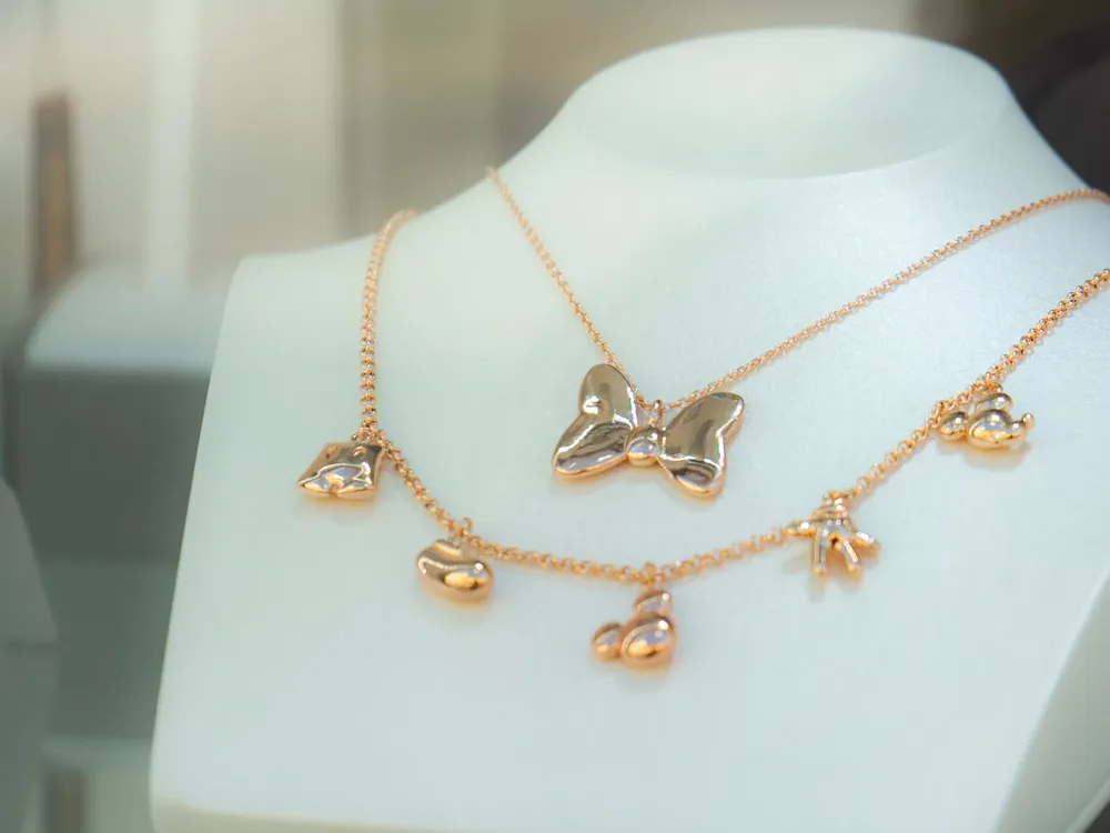 Couture Kingdom silver Dumbo elefánt medál lánc